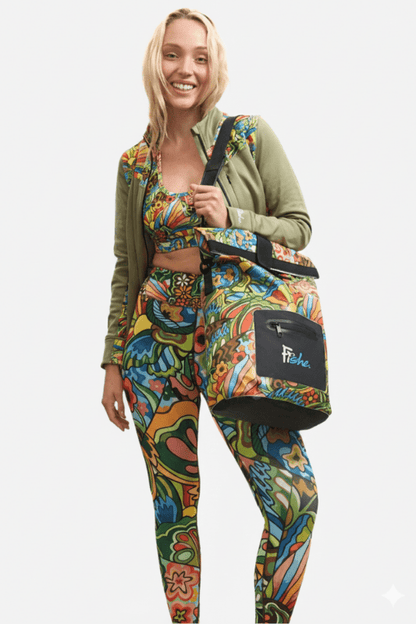 Boho Bass Roll Tote Dry Bag