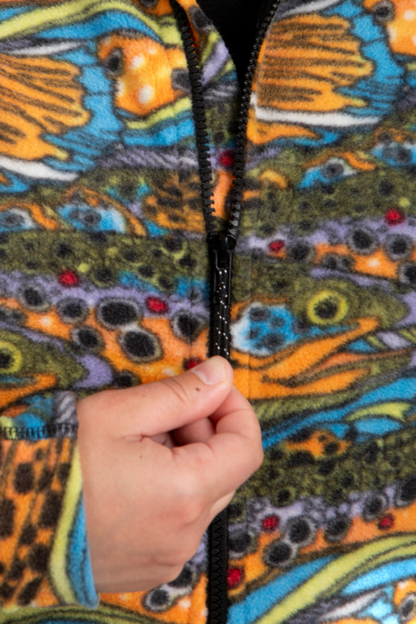 Unbound Brown Fleece Jacket