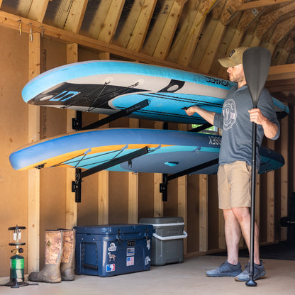 Champlain Kayak Storage | Indoor Adjustable Rack | 2 Levels
