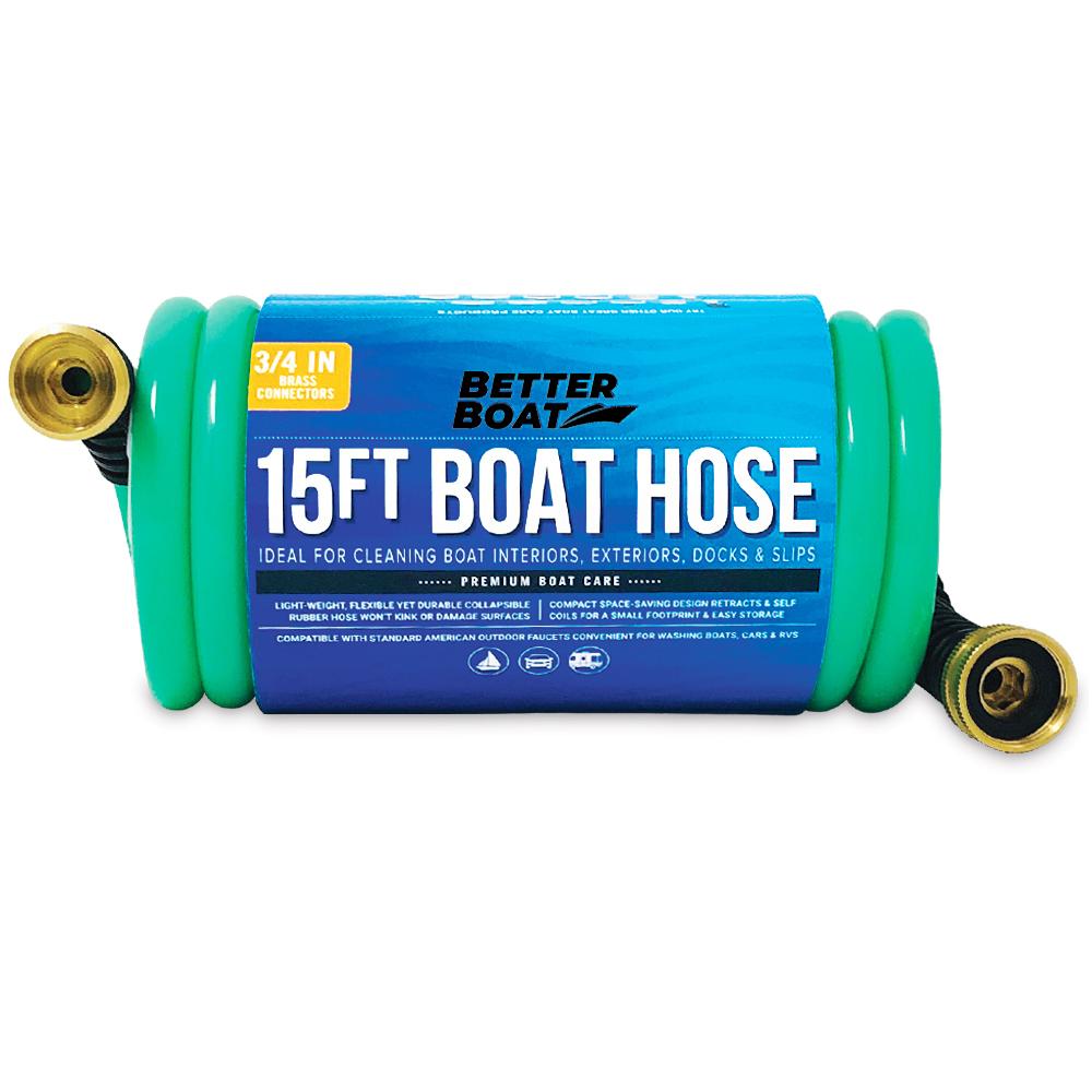 Better Boat Boat Hose 15Ft, 25Ft and 50FT Self Coil Wash Down