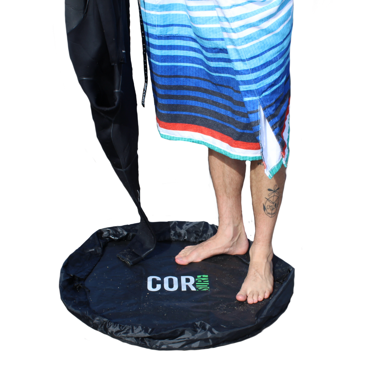 Wetsuit Gift Combo Kit - Changing Mat+Changing Poncho+Wetsuit Hanger