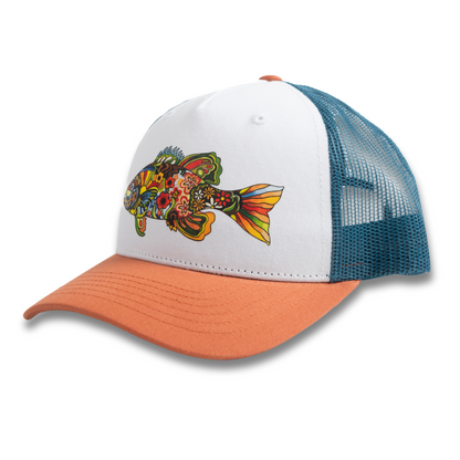 Boho Bass Trucker Hat