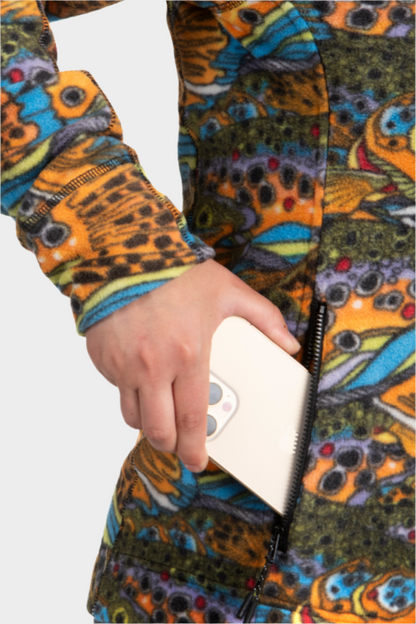 Unbound Brown Fleece Jacket