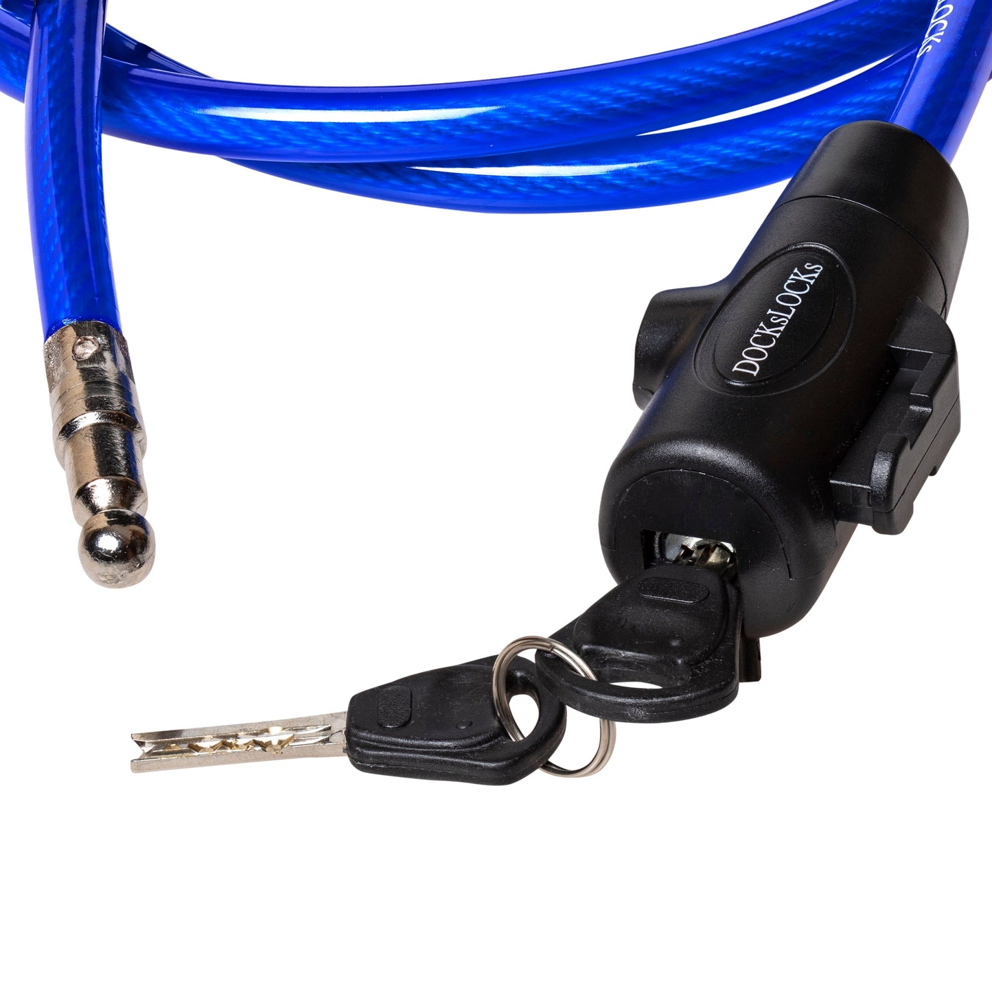 DocksLocks® Anti-Theft Straight Security Cable with Key Lock (5', 10', 15', 20' or 25') | SendIt Sailing