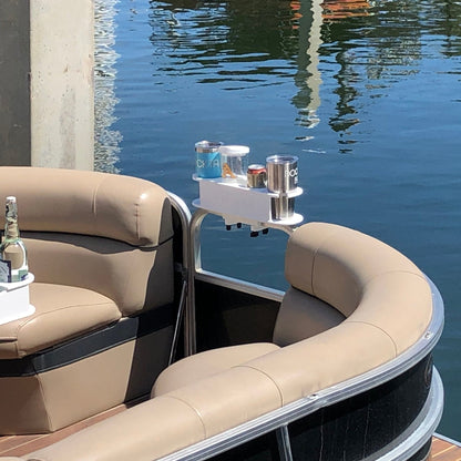 Docktail Pontoon Boat Cup Holder Caddy