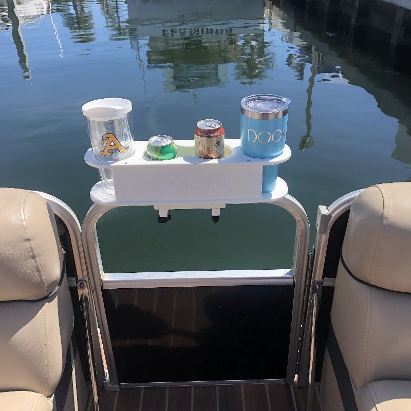 Docktail Bar Pontoon Boat Cup Holder Caddy - Choose Your Color