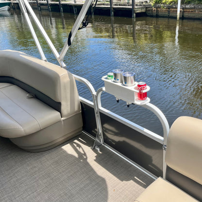 Docktail Bar Pontoon Boat Cup Holder Caddy - Choose Your Color