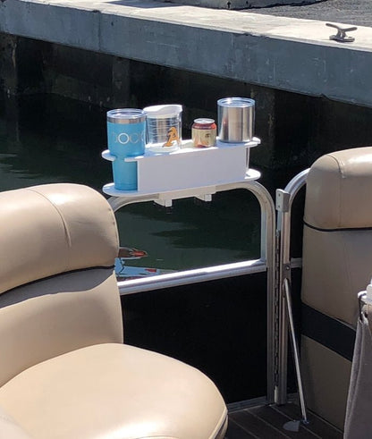 Docktail Bar Pontoon Boat Cup Holder Caddy - Choose Your Color