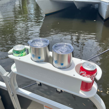 Docktail Bar Pontoon Boat Cup Holder Caddy - Choose Your Color