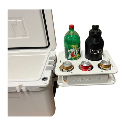 Docktail Bar Yeti Tundra Cooler Cup Holders and Table System