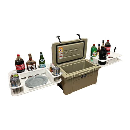 Docktail Bar Yeti Tundra Cooler Cup Holders and Table System