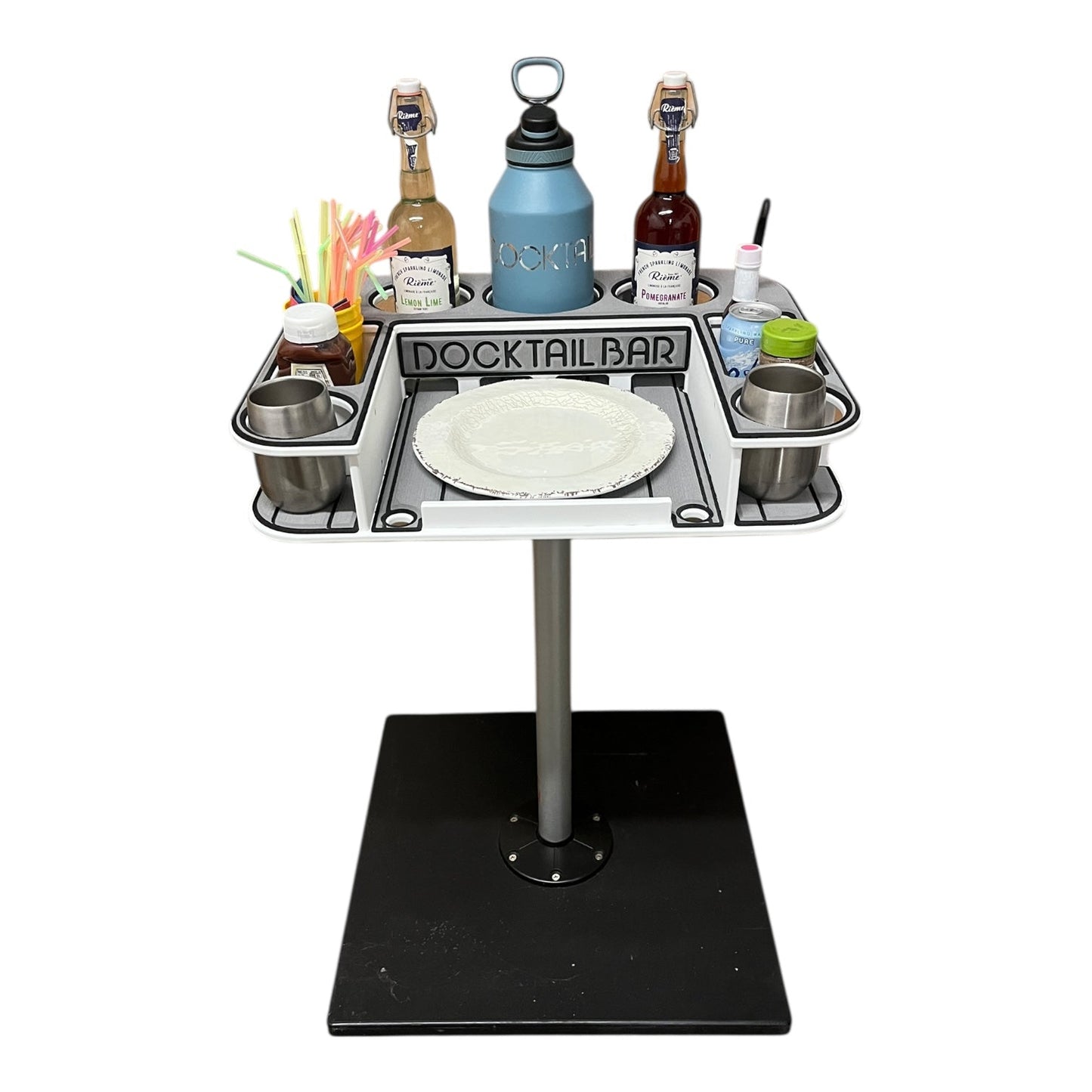 Docktail Butler Pedestal Table Top Replacement