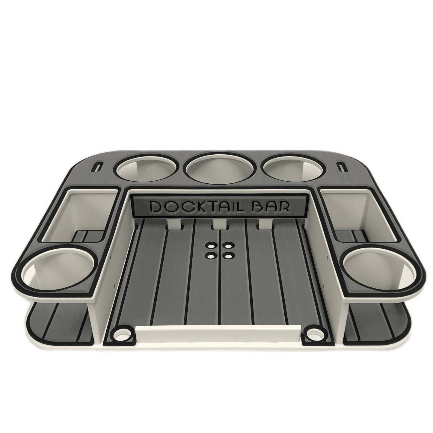 Docktail Butler Boat Table with 2 SeaSucker Vacuum Mounts - Perfect for Smooth Flat Surface Locations