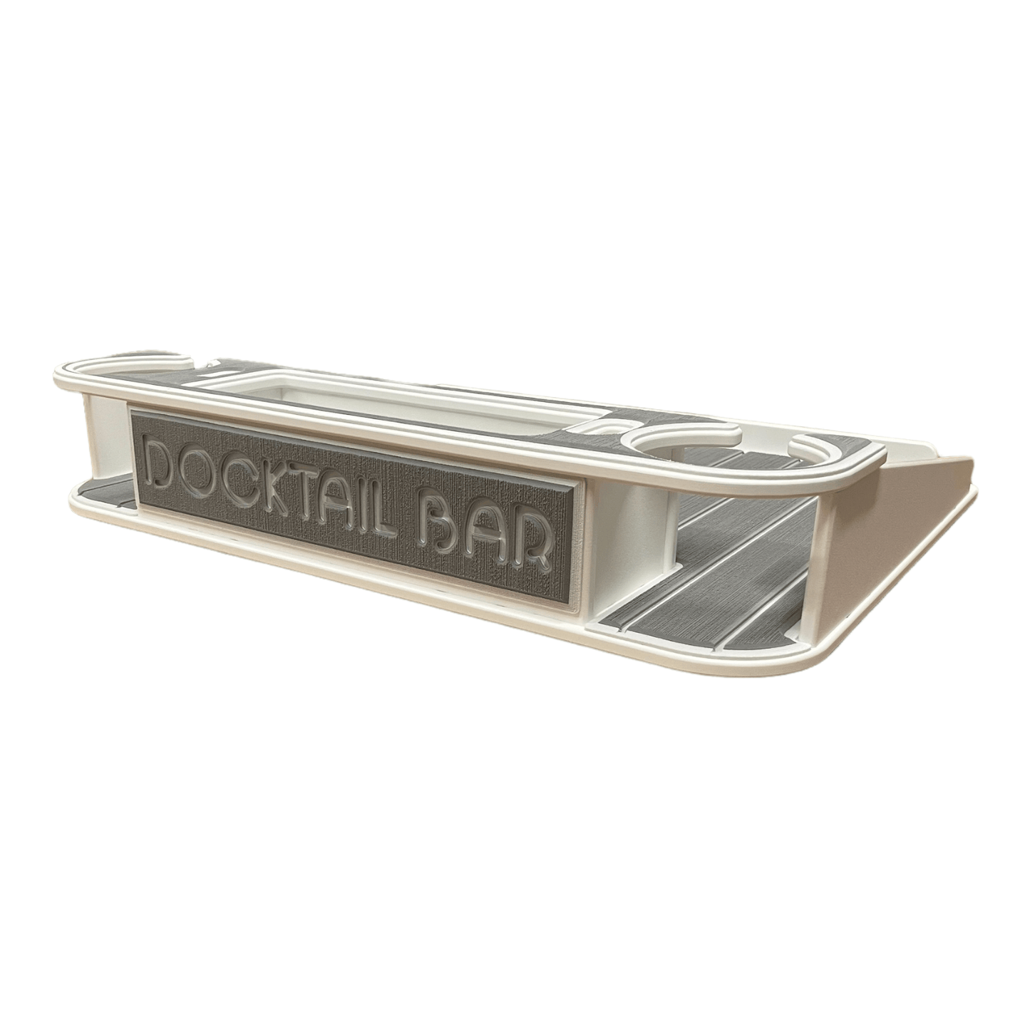 Docktail Utility Boat Table with Pedestal Table Attachment Options