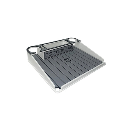 Docktail Utility Boat Table with Pedestal Table Attachment Options