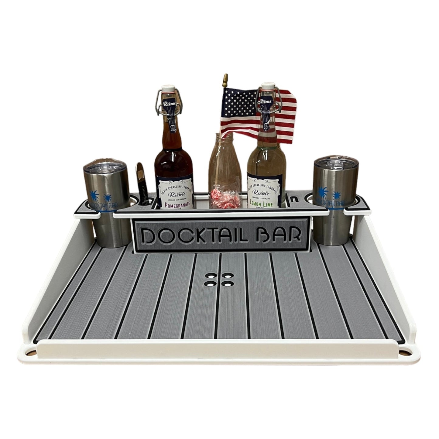 Docktail Utility Pedestal Boat Table
