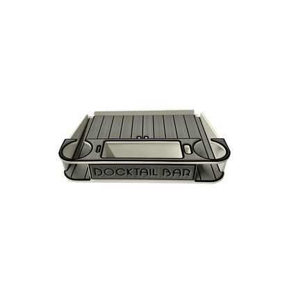 Docktail Utility Boat Table with Pedestal Table Attachment Options