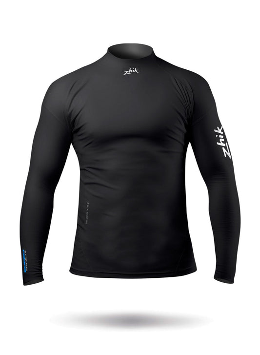 Zhik Mens Black Eco Spandex Long Sleeve Top | SendIt Sailing