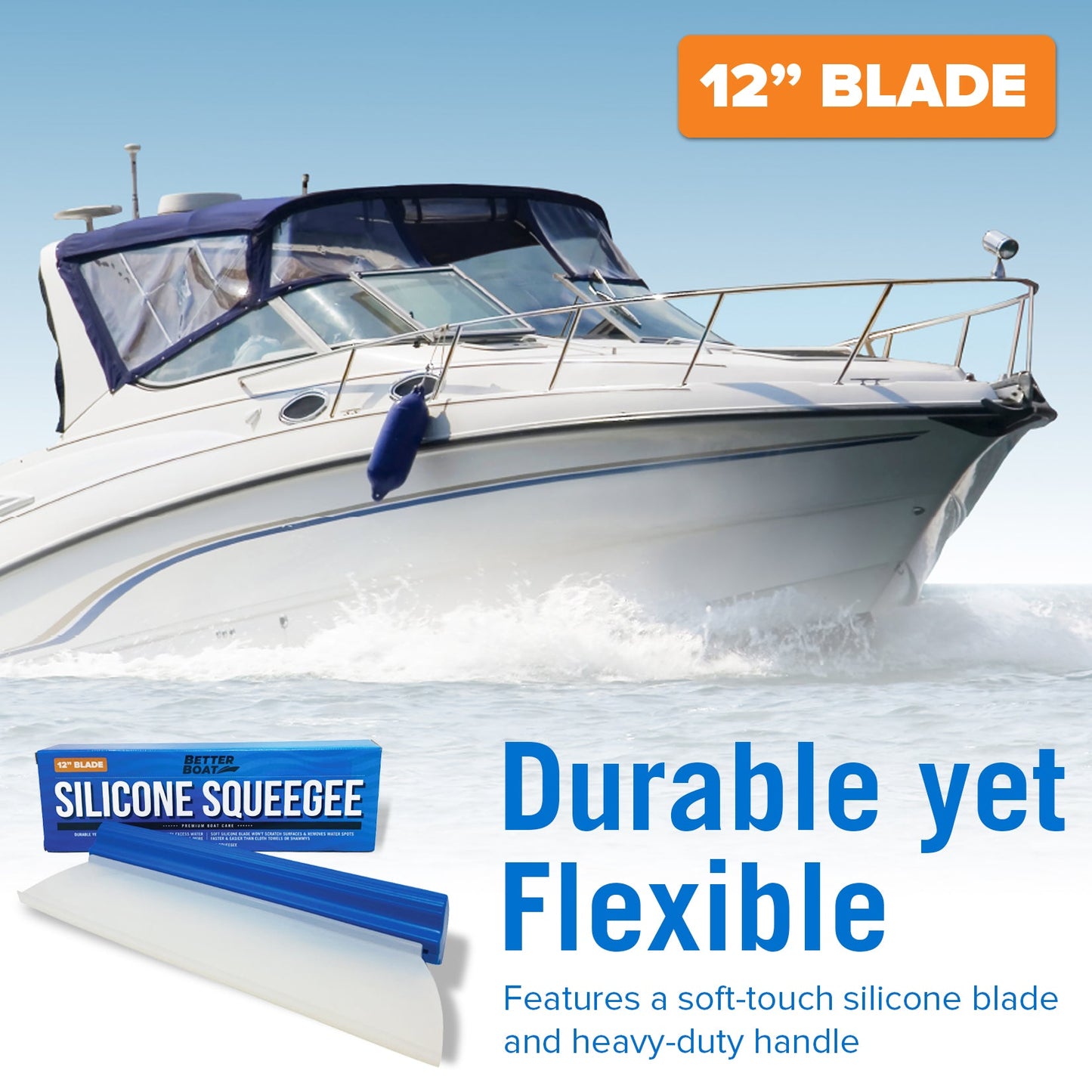 Better Boat Silicone Squeegee