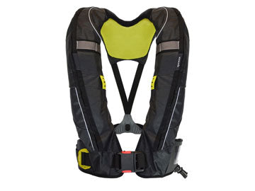 Spinlock Deckvest Lifejacket (Solas Twin Chamber) 275N (Black)