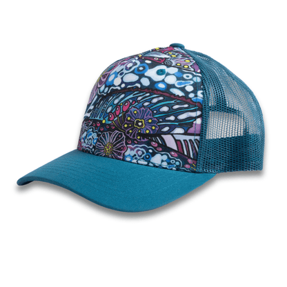 Enchanted Grayling Abstract Trucker Hat