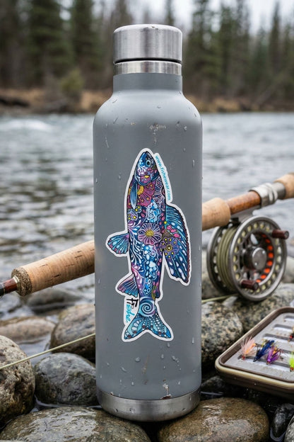 Enchanted Grayling Sticker