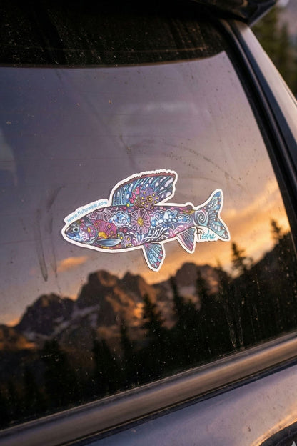 Enchanted Grayling Sticker