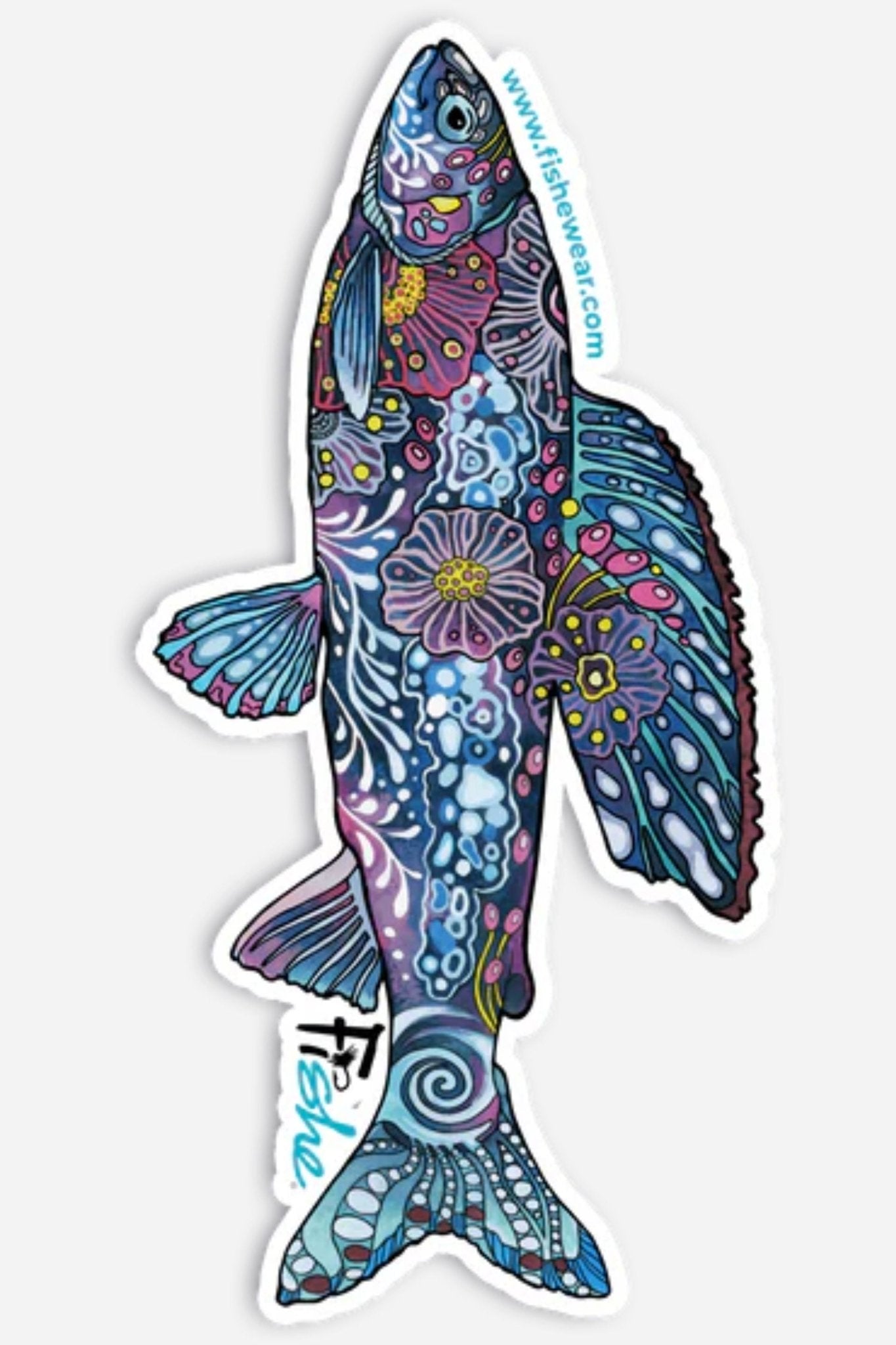 Enchanted Grayling Sticker