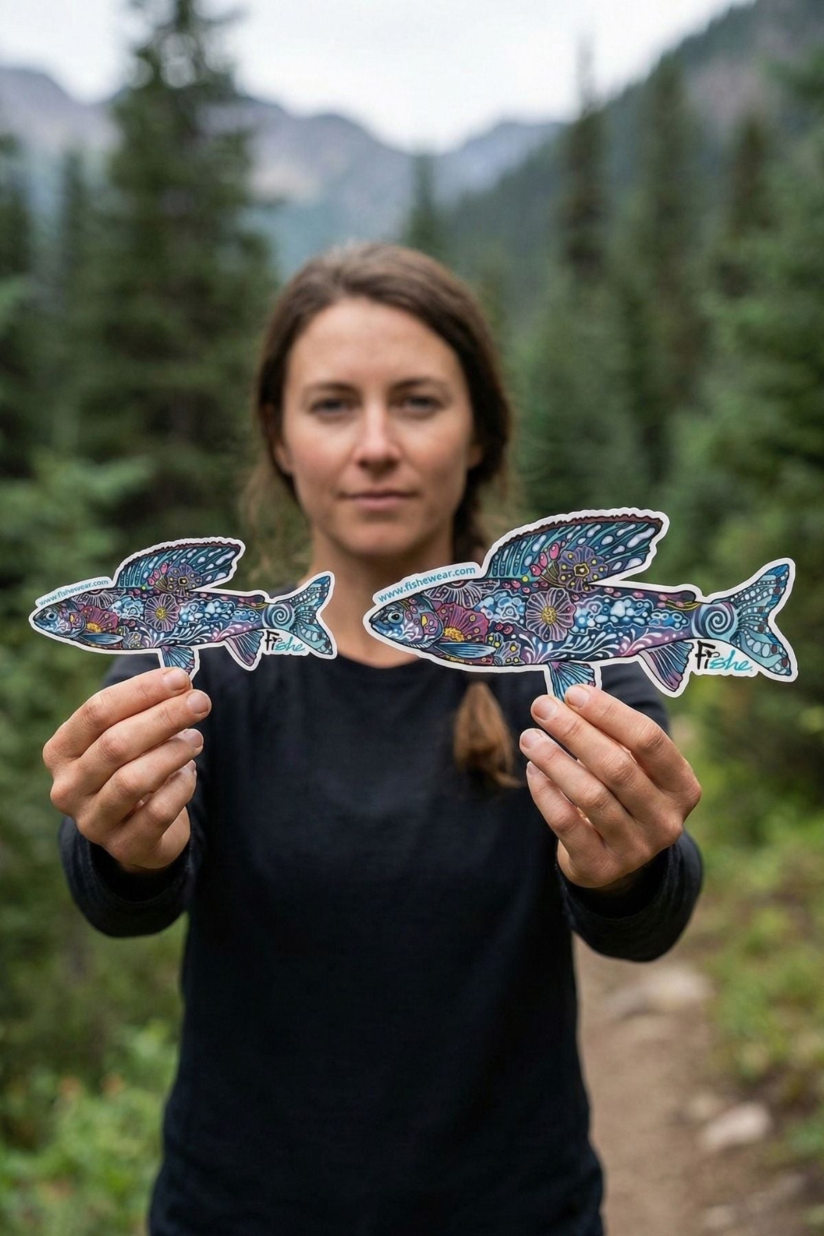 Enchanted Grayling Sticker