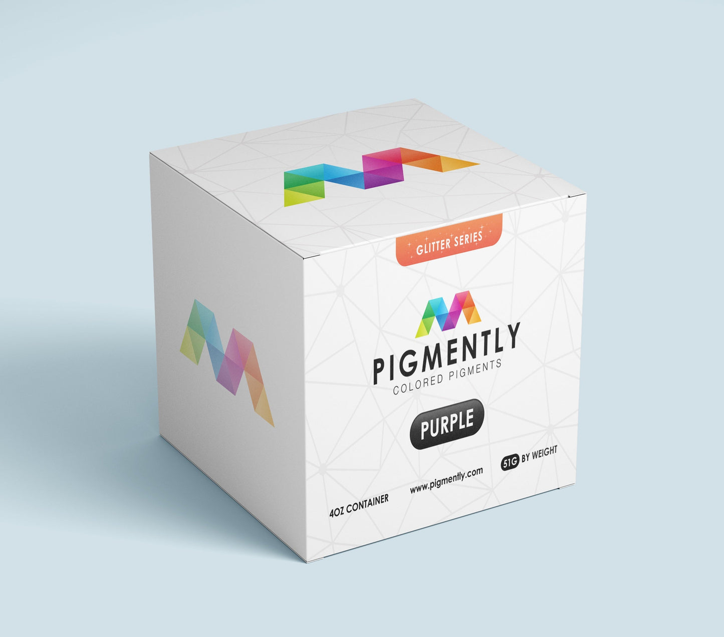 Purple Glitter Epoxy Powder Pigment