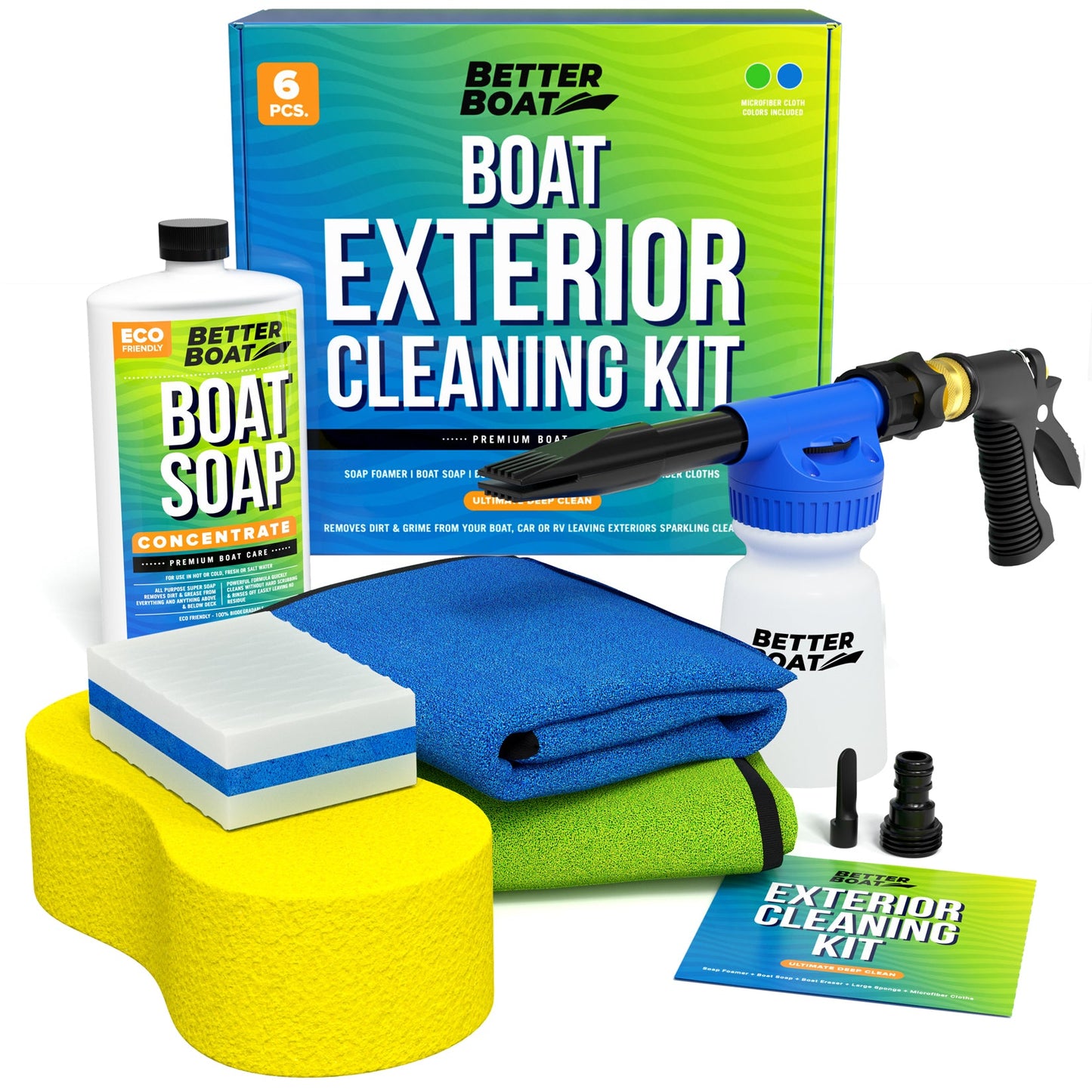 Better Boat Boat Exterior Cleaning Kit