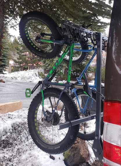 Lolo Racks 4 bike rack for 2" inch hitch (includes locking hitch bolt)