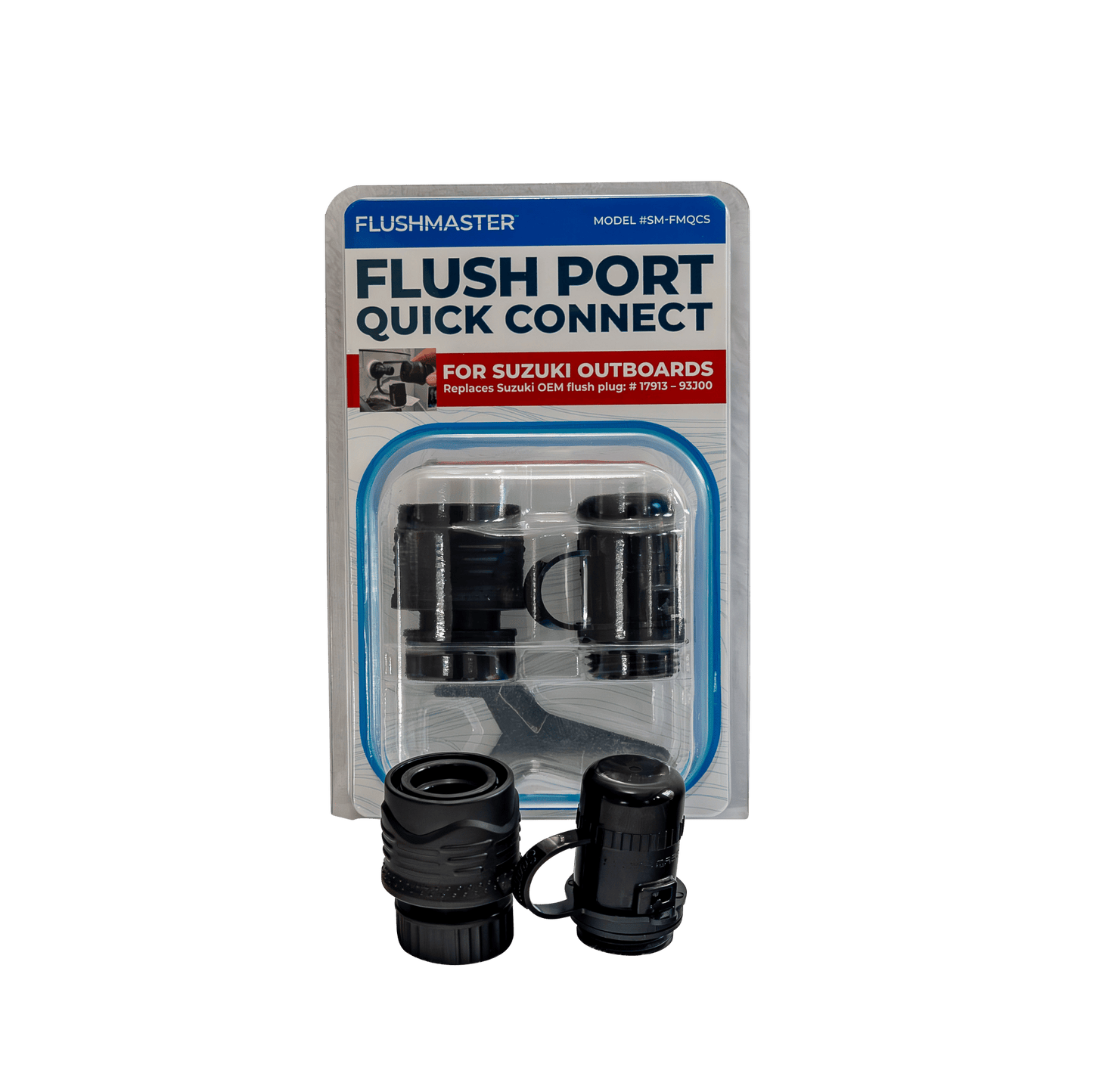 Flush Port Quick Connect for Suzuki