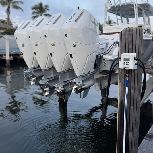 Automated Outboard Flushing System