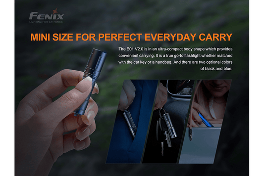Fenix E01 V2.0 AAA LED Flashlight