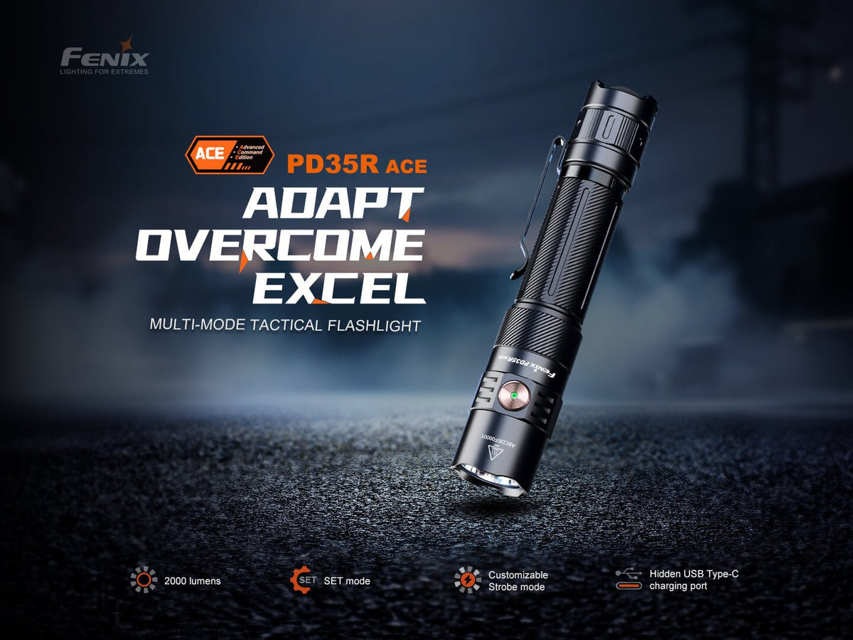 Fenix PD35R ACE Multi-mode Tactical Flashlight
