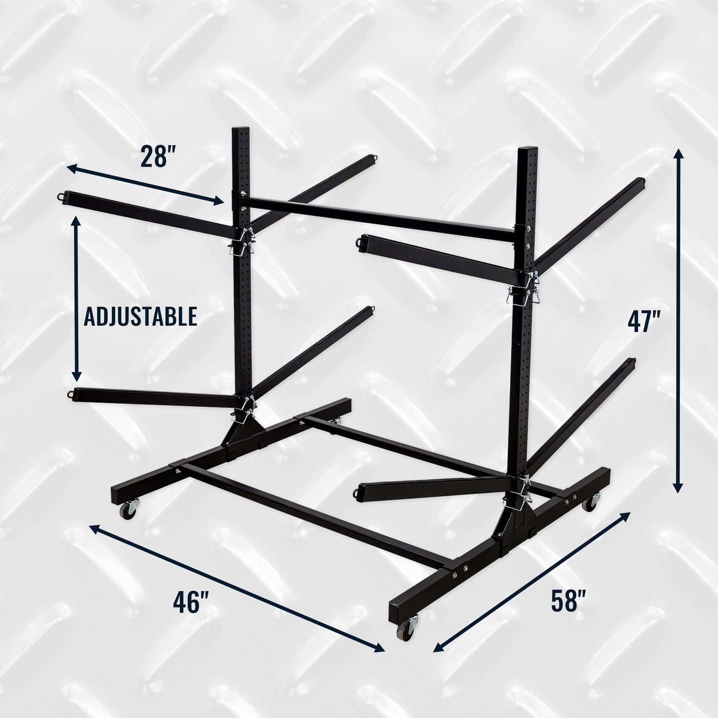 G-Watersport 4 Levels With Wheels | Double-Sided | Black