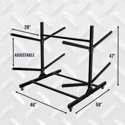G-Watersport 4 Levels With Wheels | Double-Sided | Black