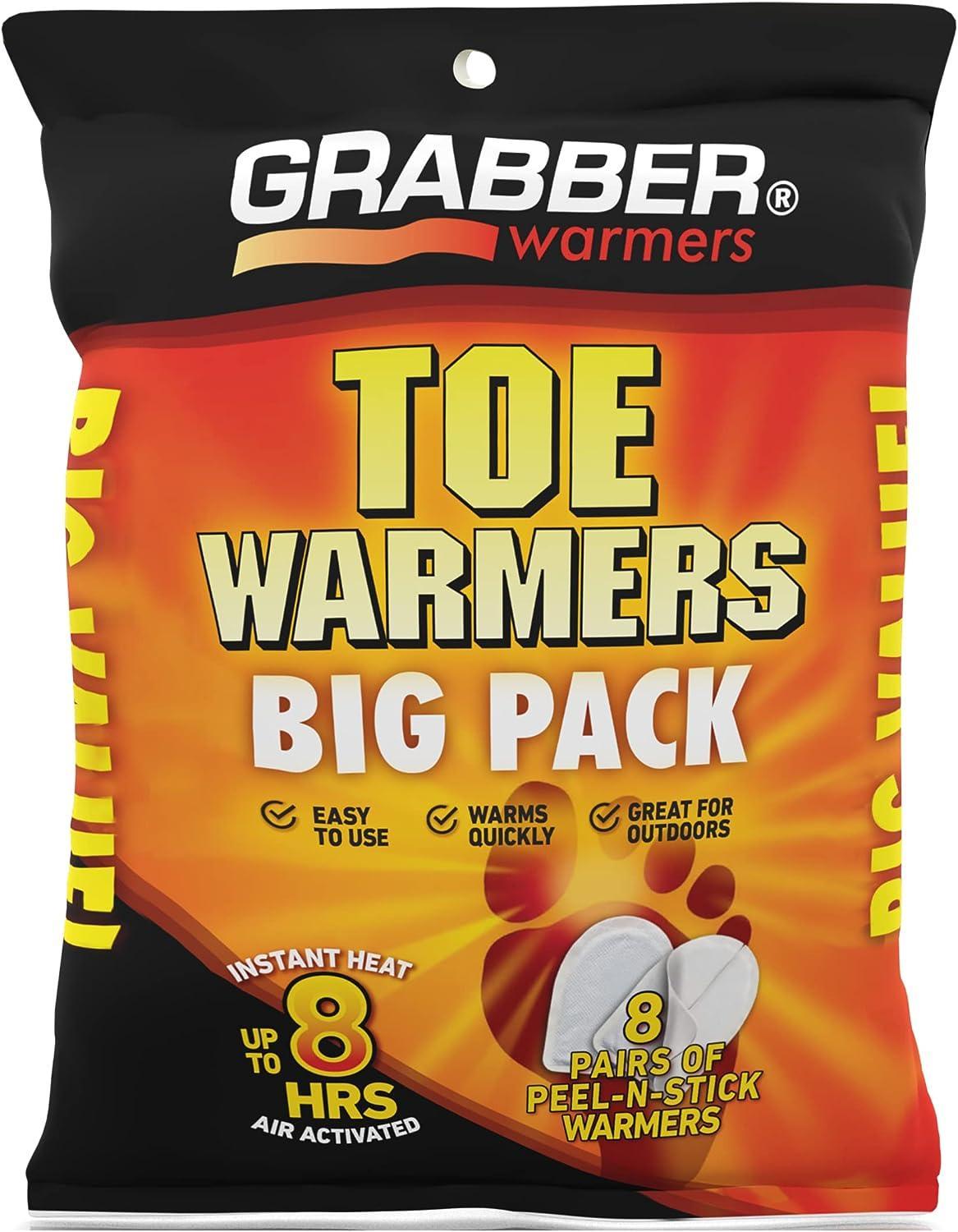 Grabber Toe Warmers