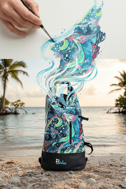 HaliBorealis Backpack Dry Bag