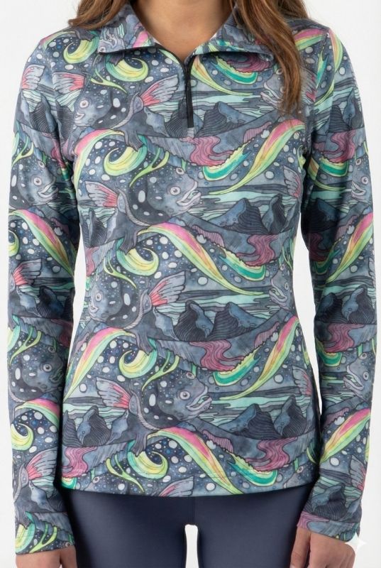HaliBorealis Thermal 1/4 Zip Top