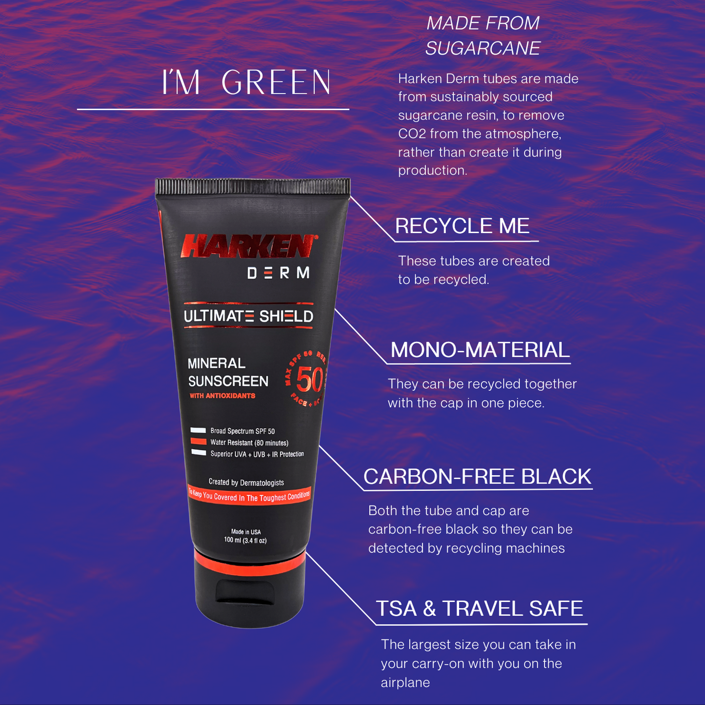 Harken Derm Ultimate Shield Sunscreen | SendIt Sailing