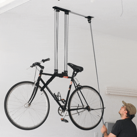 MaxAssist Bike Hoist | Overhead Bicycle Storage