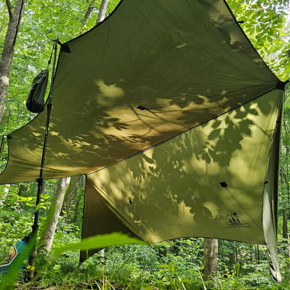 Hideaway Tarp – 12' Hammock Rain Tarp
