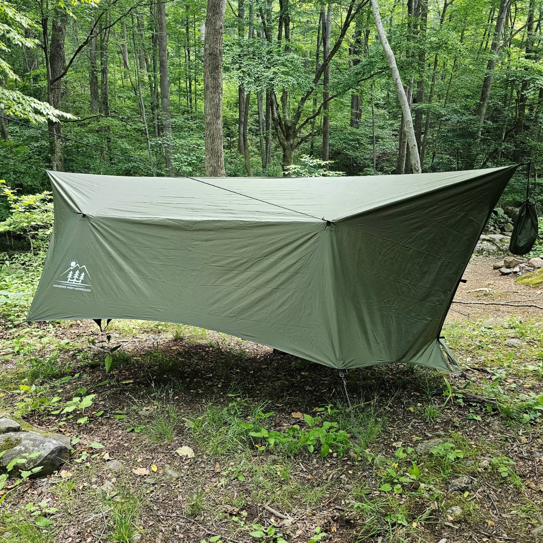 Hideaway Tarp – 12' Hammock Rain Tarp