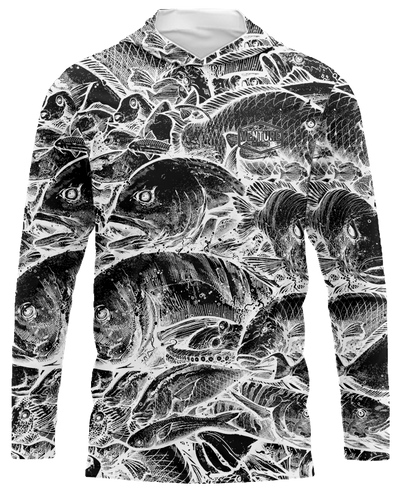 Hawaii Fish Camo Invert Dri Fit Hoodie (Adult/Keiki)