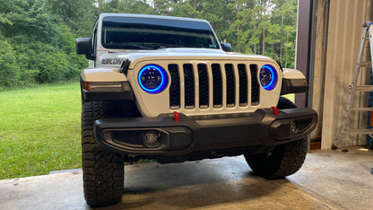 Empire Offroad LED 9in Static Series RGBW Headlight | SendIt SailingEmpire Offroad LED 9in Static Series RGBW Headlight