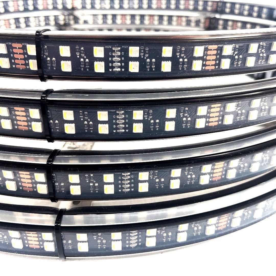Empire Offroad LED Highland Series RGB+W Wheel Rings | SendIt SailingEmpire Offroad LED Highland Series RGB+W Wheel Rings