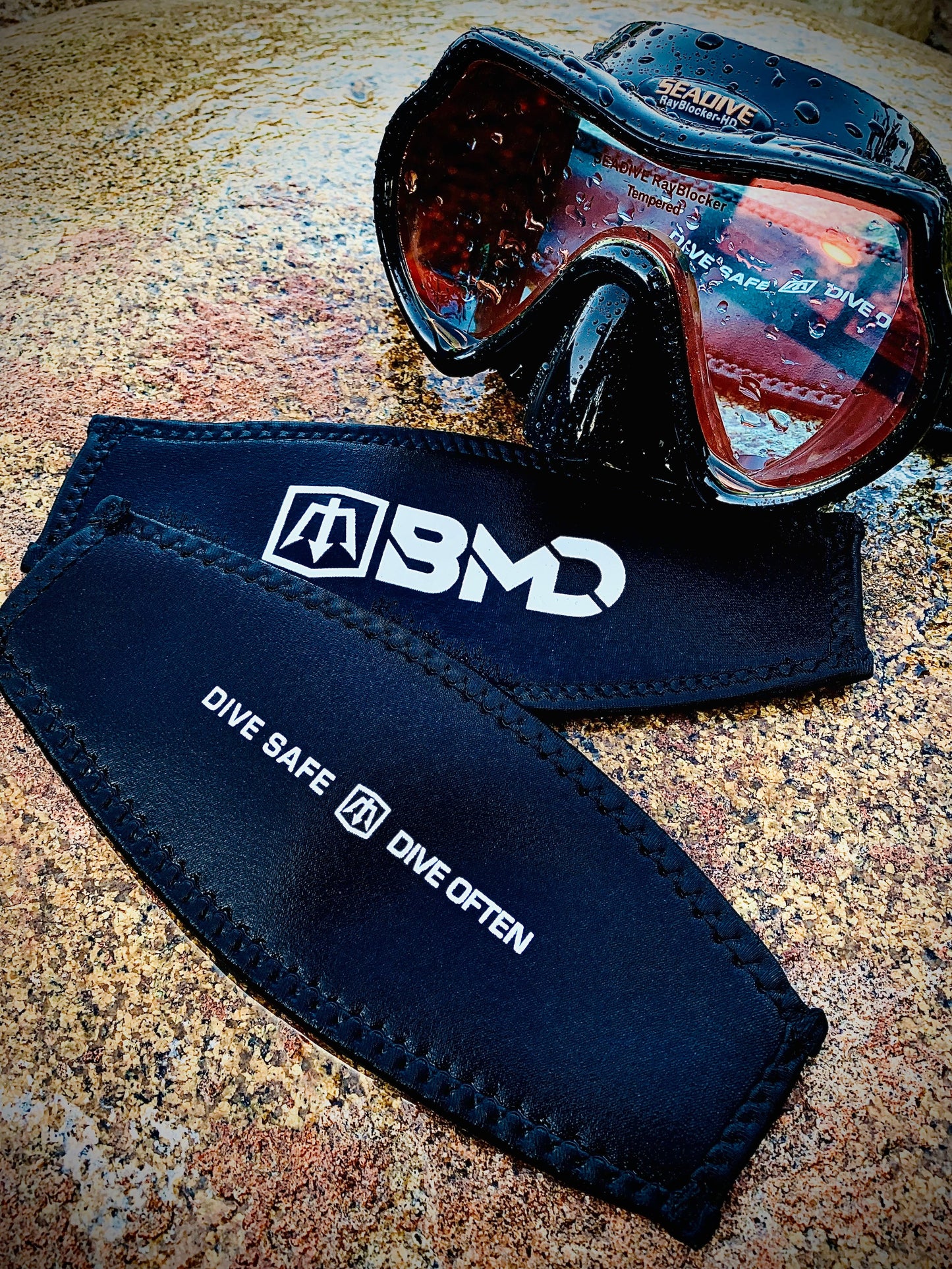 Black Mask Divers BMD SCUBA Mask Strap