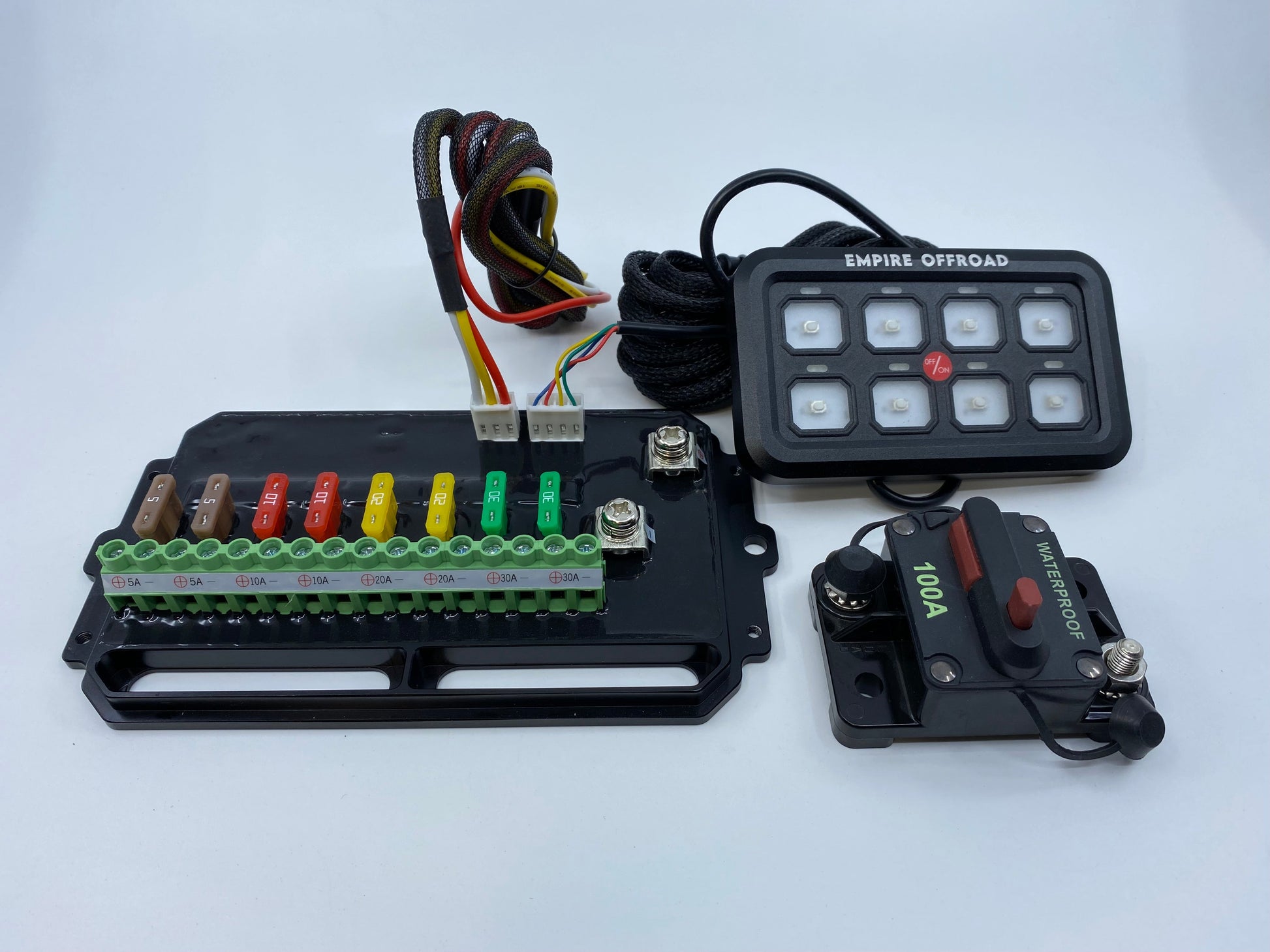 Empire Offroad LED Highrise RGB 8 Channel Universal Switch Panel ...